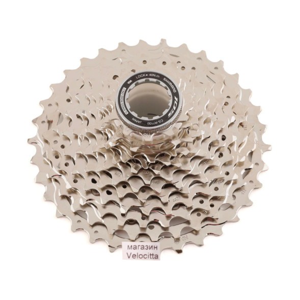 Кассета Shimano 105 CS-R7100-12, 12 SP, 11-34T, silver