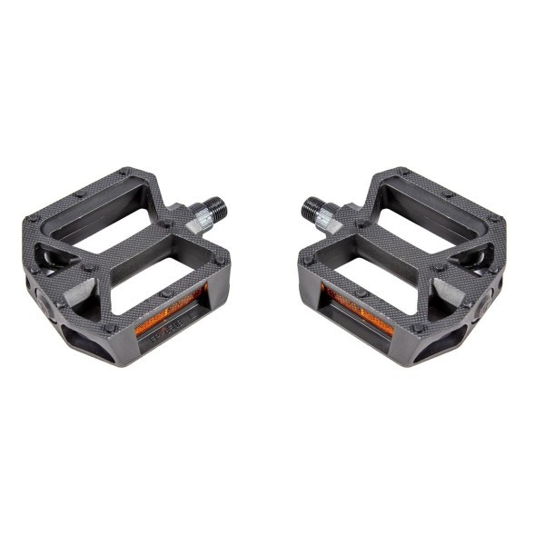 Педали велосипедные Feimin FP-850B, 110x96 мм, резьба 9/16&amp;quot;, пластик/сталь, черный