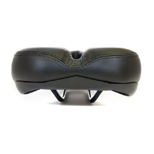 Седло велосипедное Hongfei HF-AZ-70165-0-BK, спортивное, 270x165 мм, с вентиляцией, Black