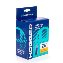 Камера Hogger TBHG 24&amp;quot;x 1.95/2.125, AV-48 мм, бутил, картон. упак.