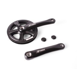 Система шатунов Prowheel PRO-Q36PP, алюминиевый, 36T, 170 мм, резьба 9/16&amp;quot;, с защитой, черный