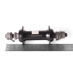 Втулка велосипедная Shunfeng, передняя, 140 мм, 36H, черный