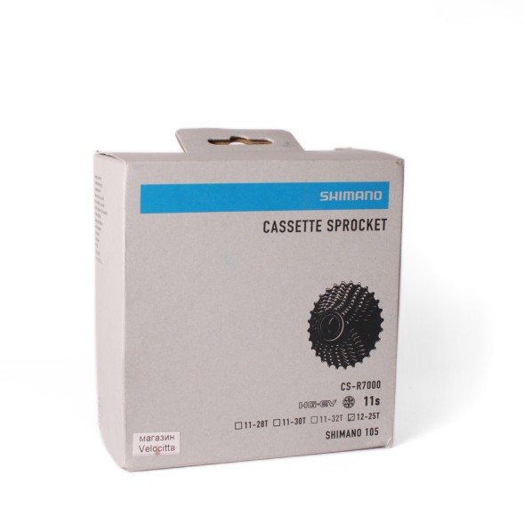 Кассета Shimano 105 CS-R7000, 11 скоростей, 12-25T