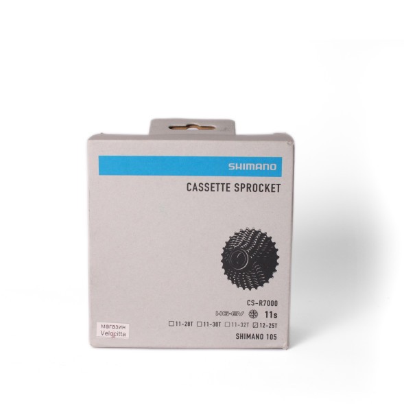 Кассета Shimano 105 CS-R7000, 11 скоростей, 12-25T