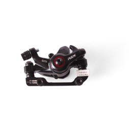 Калипер велосипедный RSX, прямоуг. 160/180 мм, колодки B01S, B03S, B05S, черный