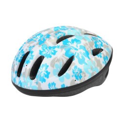 Велошлем детский HB-BS Tape, регулировка обхвата, (M) 55-58 см, Blue/White