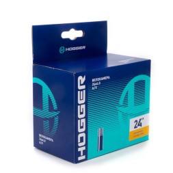 Камера велосипедная Hogger TBHG 24&amp;quot;х 4.0, для Фэтбайка, AV, авто-ниппель, бутил, Box