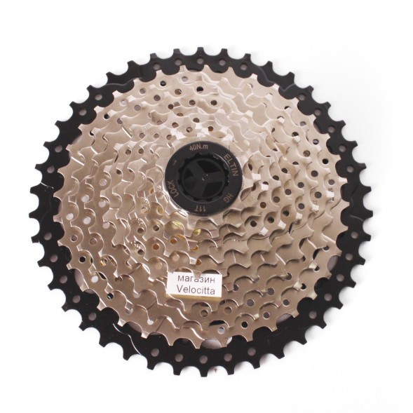 Кассета велосипедная Eltin, 10 скоростей, 11-42T