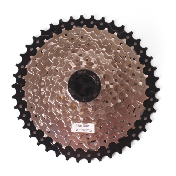 Кассета велосипедная Eltin, 10 скоростей, 11-42T