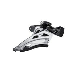 Переключатель передний Shimano Deore M5100, 2x11 Speed, верхняя тяга, 36T, средний хомут 31.8 мм, угол 66-69°, торг. уп.