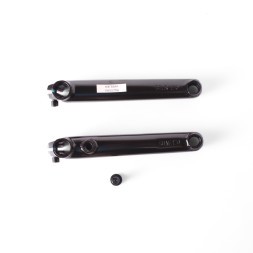 Система велосипедная SAMOX BFC-23S, BMX, сталь, под шестигранник, 8 шлицов, полые шатуны 170 мм, черный