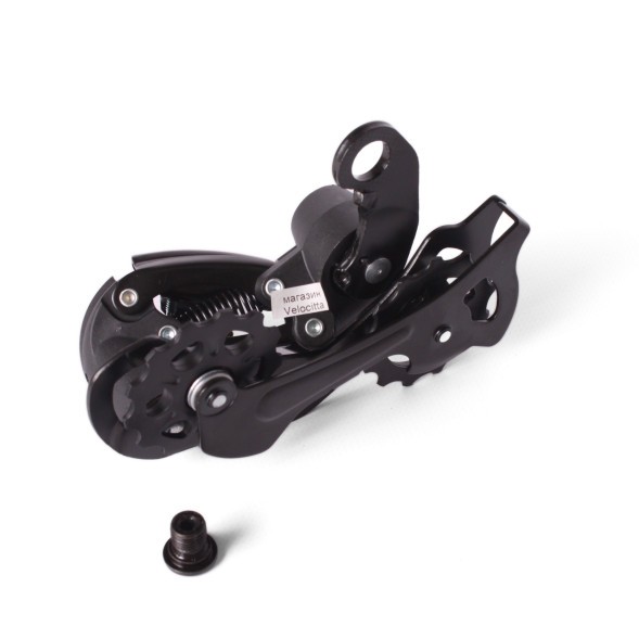 Переключатель велосипедный SunRun RD-HG-35A, задний, 6/7 скоростей, совместим TY300, крепление на болт, черный