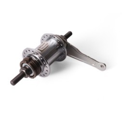 Втулка велосипедная Shunfeng SF-CT01, задняя, с рисками, 160 мм, 36 отверстий, хром