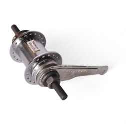 Втулка велосипедная Shunfeng SF-CT01, задняя, с рисками, 160 мм, 36 отверстий, хром