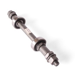 Ось велосипедная задняя Shunfeng, 3/8"x175 мм, сталь, с промподшипником