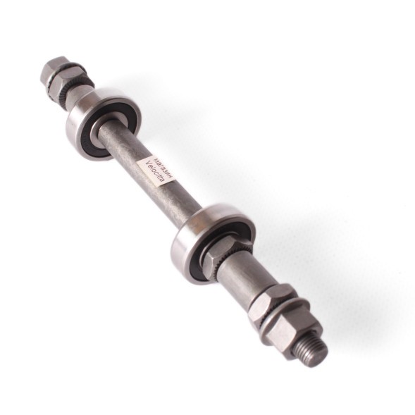 Ось велосипедная задняя Shunfeng, 3/8&amp;quot;x175 мм, сталь, с промподшипником