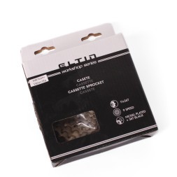 Кассета велосипедная Elin, 9 скоростей, звезды: 11-36, серебристая