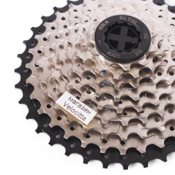 Кассета велосипедная Elin, 9 скоростей, звезды: 11-36, серебристая