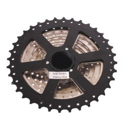 Кассета велосипедная Elin, 9 скоростей, звезды: 11-36, серебристая