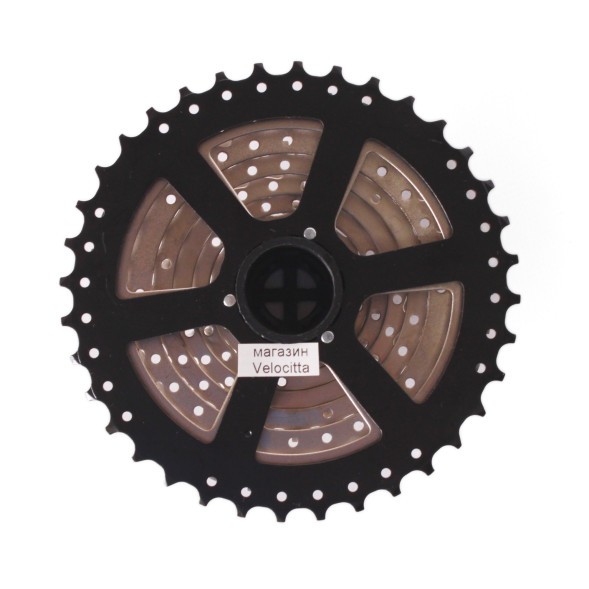 Кассета велосипедная Elin, 9 скоростей, звезды: 11-36, серебристая