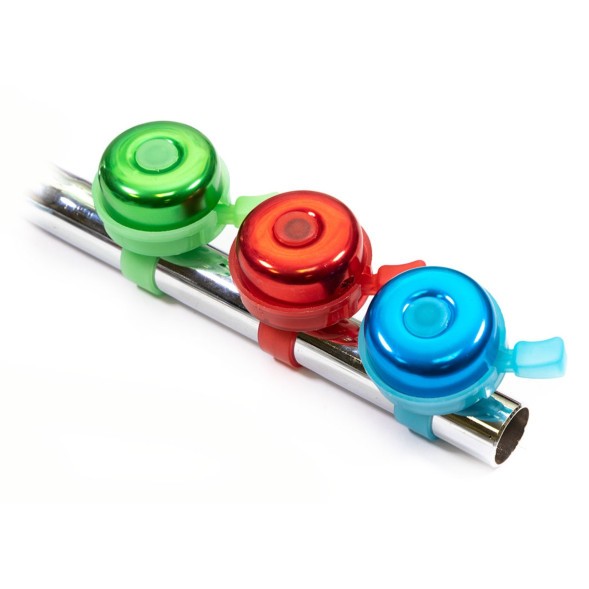 Велосипедный звонок BL-TX-3-09-R, механический, Ø 53 мм, алюминий/пластик, красный