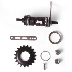 Втулка велосипедная &amp;quot;Русский стандарт&amp;quot;, задняя, без корпуса, сталь, серебристая