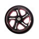 Колесо для самоката Frenzy Wheel, подшипник Abec 7,  215 мм, черный с красным