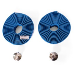 Обмотка руля Graffiti, 30х2000 мм, полиуретановая, эластичная, с заглушками, синий