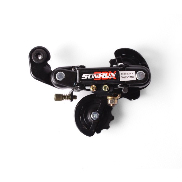 Задний переключатель SunRun RD-HG-02A, 6/7 скоростей, 34T, установка на болт, короткая лапка, черный