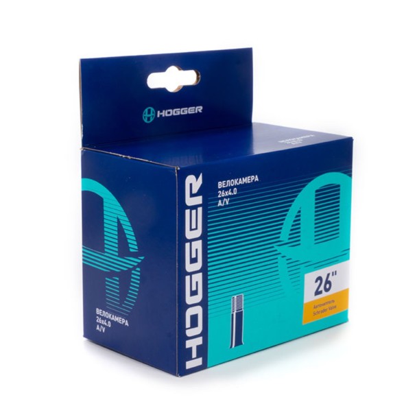 Камера Hogger TBHG 26&amp;quot;х4.0 AV, для Фэтбайка, Black