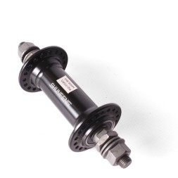 Велосипедная втулка Shunfeng, передняя, 140 мм, 36H, алюминий, пром. подшипник, черный