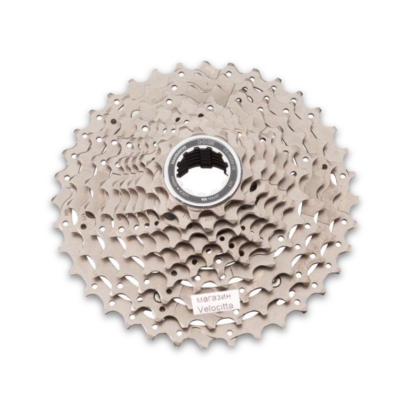 Кассета Shimano Deore CS-HG50, 10 скоростей, 11-36T, никелированная