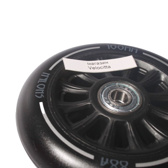 Колесо для трюкового самоката Slamm Scooters Ny Core, Abec 9, 100 мм, черный