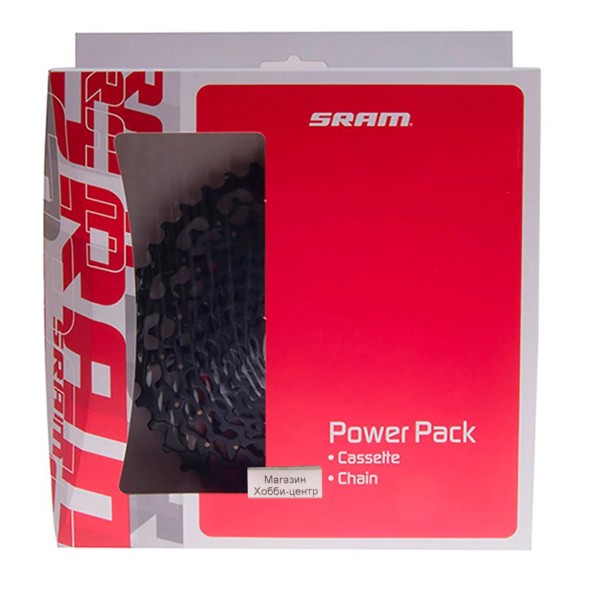 Комплект Sram Power Pack PG-830, зубья 11-30T + цепь PC-830, 6-8 speed, 114 зв.