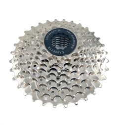 Кассета Tri-Diamond CS-08, 8 скоростей, диапозон зубьев 12-32T, Chrome-Plated, серебристая