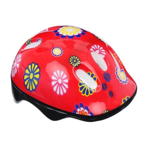 Шлем подростковый OnlyTop OT-SH6, (S) 52-54 см, Red