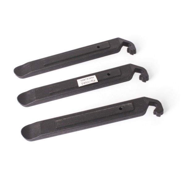 Монтировки велосипедные Kenli KL-9720, пластик, 3 штуки, черный