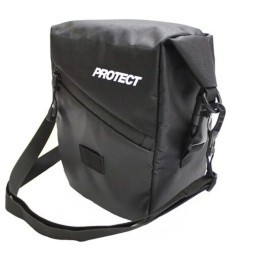 Сумка для велосипеда Protect 555-601, 20х22.5х10.5 см, на руль, черный