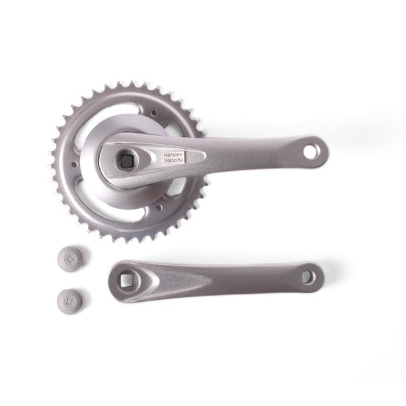 Система шатунов велосипедная Prowheel PRO-A38(92), алюминиевые, 170 мм, 38T, 9/16&amp;quot;, 1/2x1/8&amp;quot;, серебристый