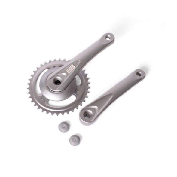 Система шатунов велосипедная Prowheel PRO-A38(92), алюминиевые, 170 мм, 38T, 9/16&amp;quot;, 1/2x1/8&amp;quot;, серебристый