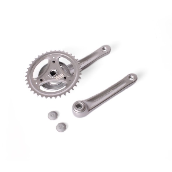 Система шатунов велосипедная Prowheel PRO-A38(92), алюминиевые, 170 мм, 38T, 9/16&amp;quot;, 1/2x1/8&amp;quot;, серебристый