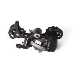 Переключатель задний MicroShift RD-M36L Mezzo, установка на болт, 8/9 скор., 45T, под петух, длинная лапка