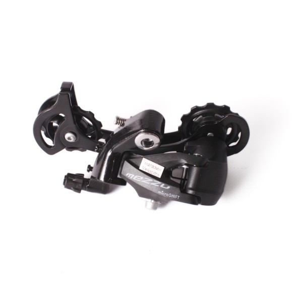 Переключатель задний MicroShift RD-M36L Mezzo, установка на болт, 8/9 скор., 45T, под петух, длинная лапка