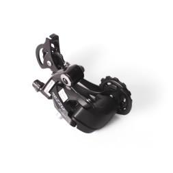 Переключатель задний MicroShift RD-M36L Mezzo, установка на болт, 8/9 скор., 45T, под петух, длинная лапка