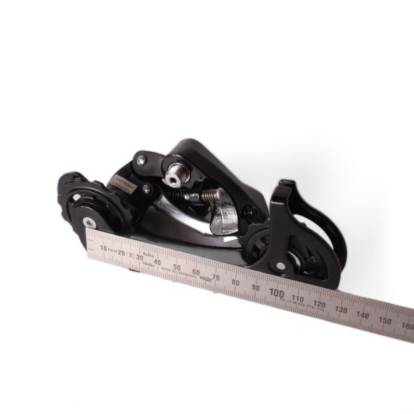 Переключатель задний MicroShift RD-M36L Mezzo, установка на болт, 8/9 скор., 45T, под петух, длинная лапка