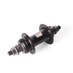 Велосипедная втулка, передняя, 140 мм, 36 отверстий, пром. подшипник, под накручивающийся тормоз, черный