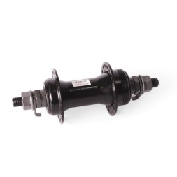 Велосипедная втулка, передняя, 140 мм, 36 отверстий, пром. подшипник, под накручивающийся тормоз, черный