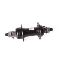 Велосипедная втулка, передняя, 140 мм, 36 отверстий, пром. подшипник, под накручивающийся тормоз, черный