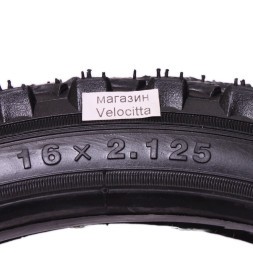 Велопокрышка Chaoyang 16"х2.125, Н-518, черный
