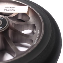 Колесо для трюкового самоката Metal Core Thunder, алюминий, 120 мм, цвет: титановый